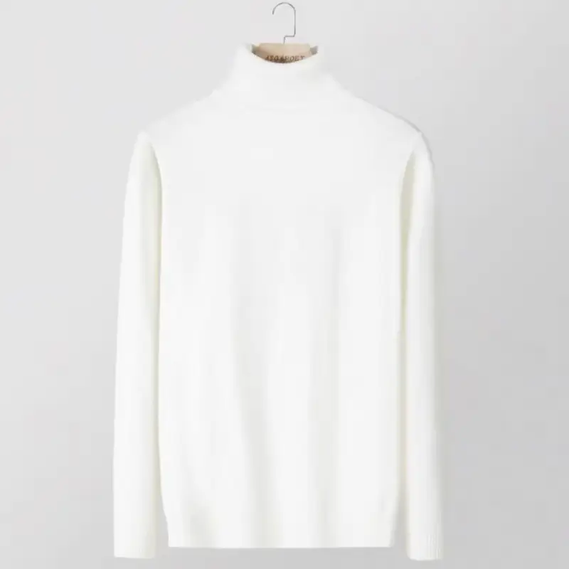 Men's Warm Turtleneck Sweater Autumn Winter Outerwear