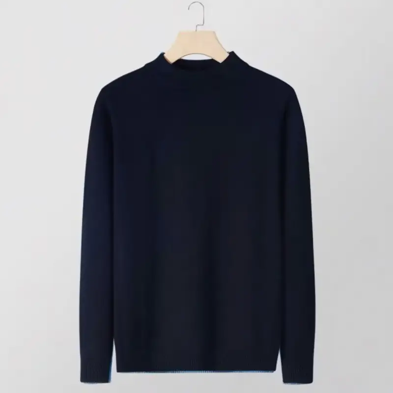 Men's Warm Turtleneck Sweater Autumn Winter Outerwear