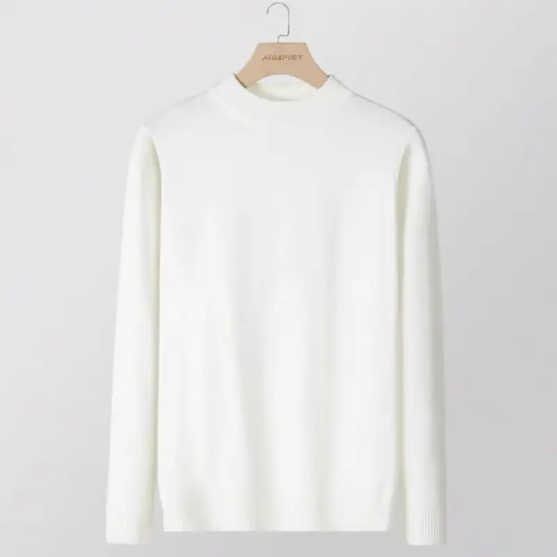 Men's Warm Turtleneck Sweater Autumn Winter Outerwear