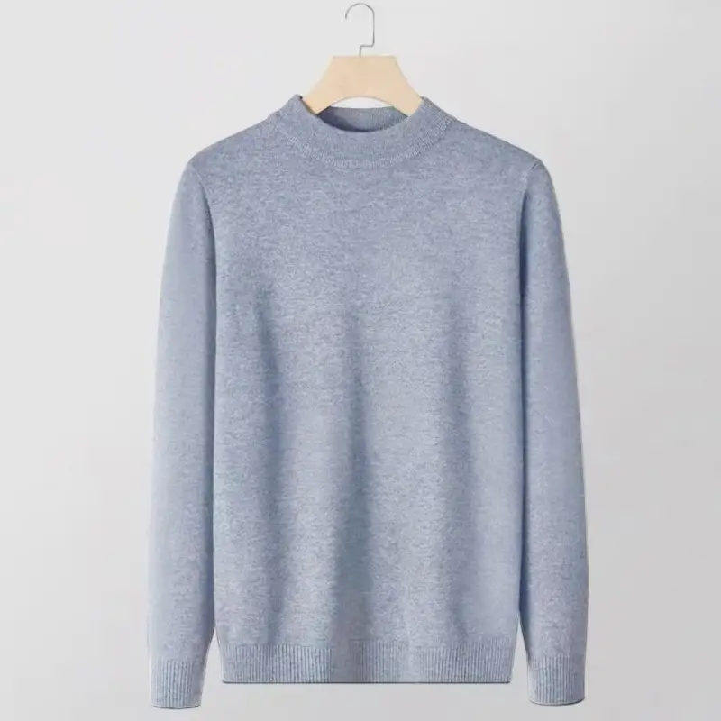Men's Warm Turtleneck Sweater Autumn Winter Outerwear