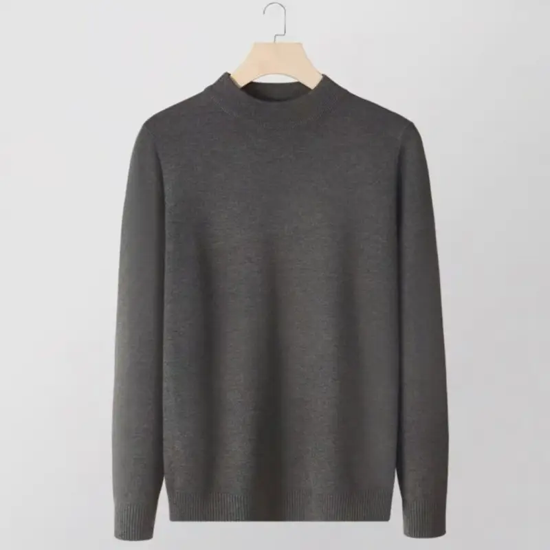 Men's Warm Turtleneck Sweater Autumn Winter Outerwear