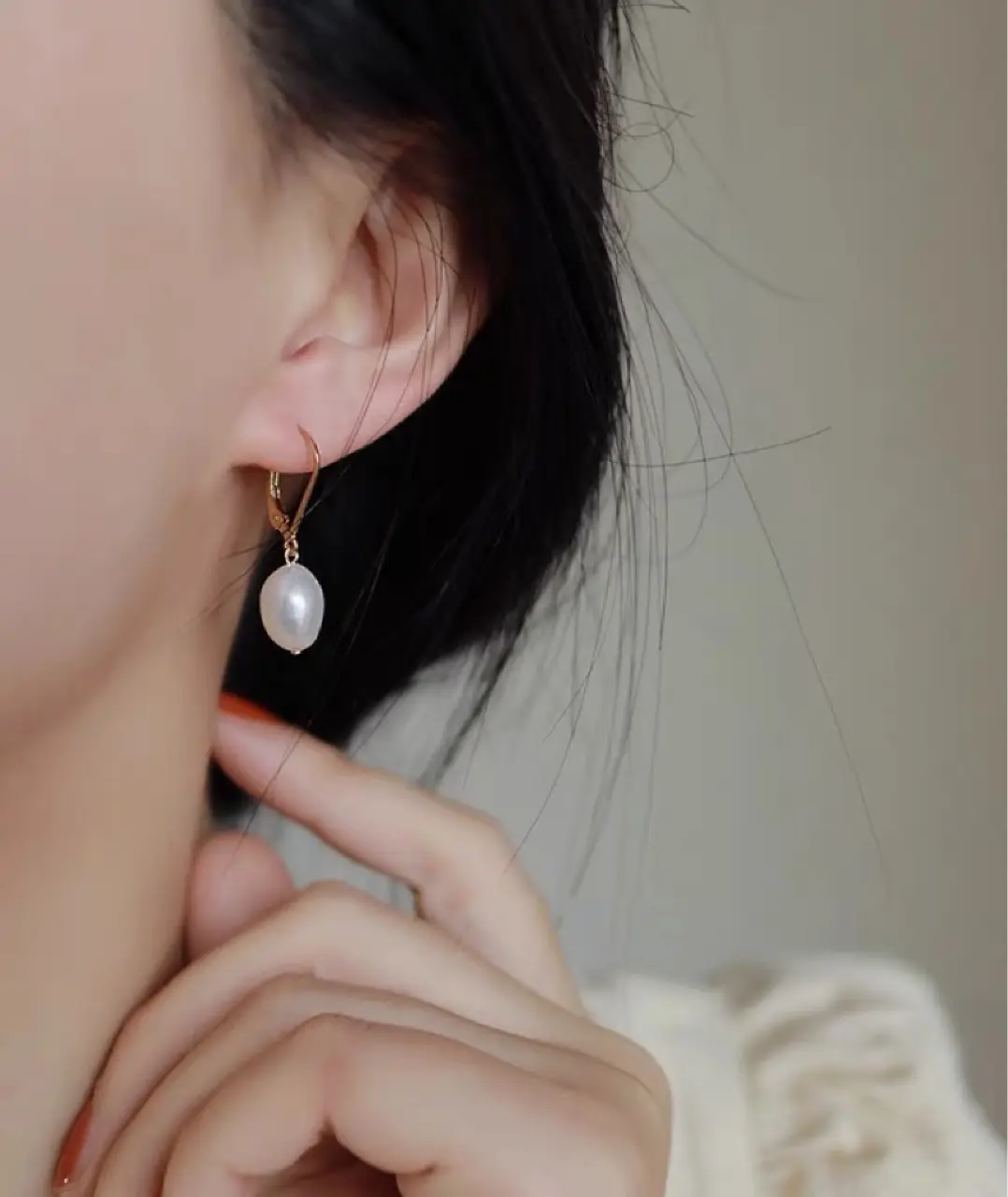 14K Gold Pearl Earrings for Women — feature 4