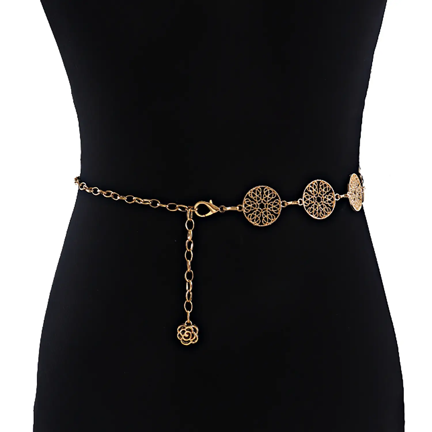 Gold Leaf Hook Waist Chain for Women - Image 4