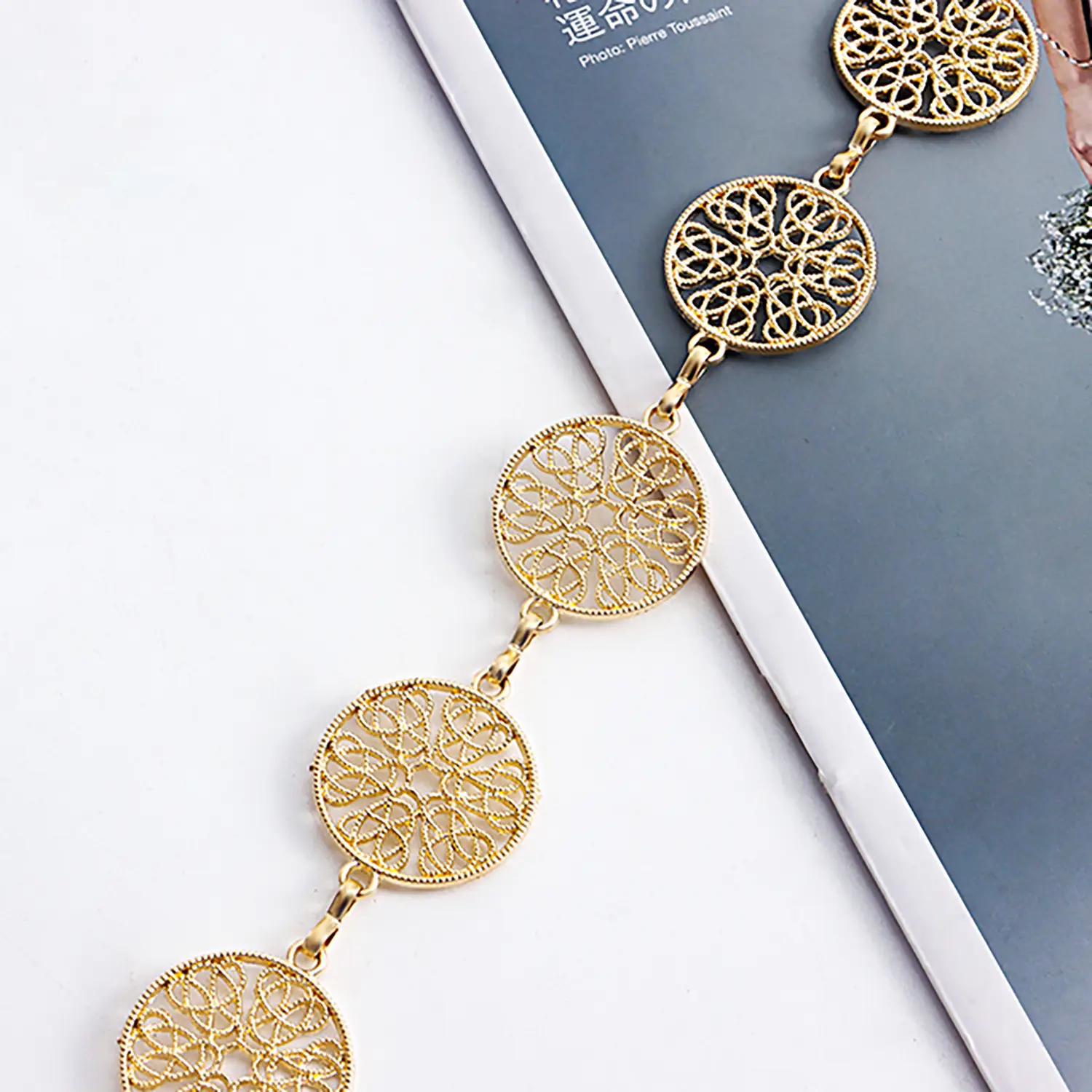 Gold Leaf Hook Waist Chain for Women β feature 10