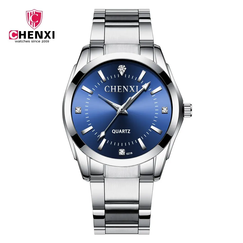 ChenXi Pink Quartz Women's Watch with Stainless Steel Band - Image 9