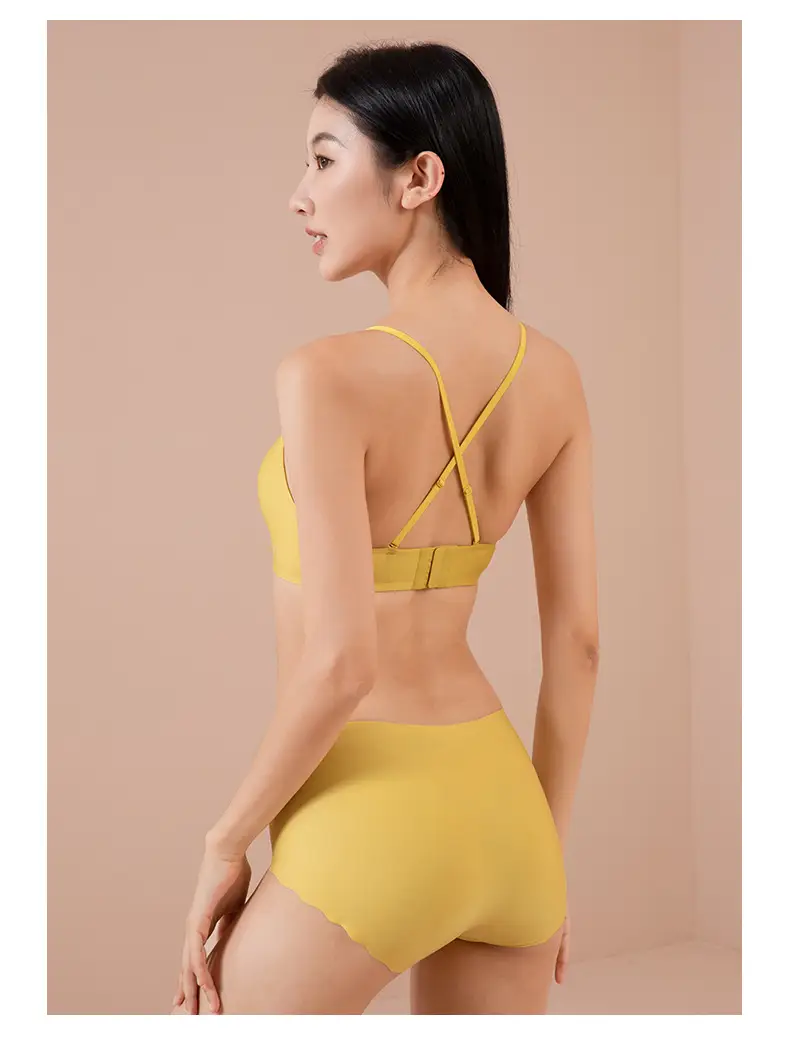 Golden Crossback Seamless Underwear Small — feature 25