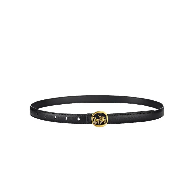 Women's Belt with Jeans & Striped Shirt 2024 Trend - Image 7