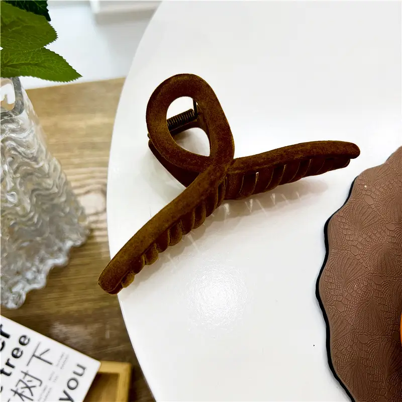 Red Velvet Hair Clip for Women Autumn Winter - Image 13