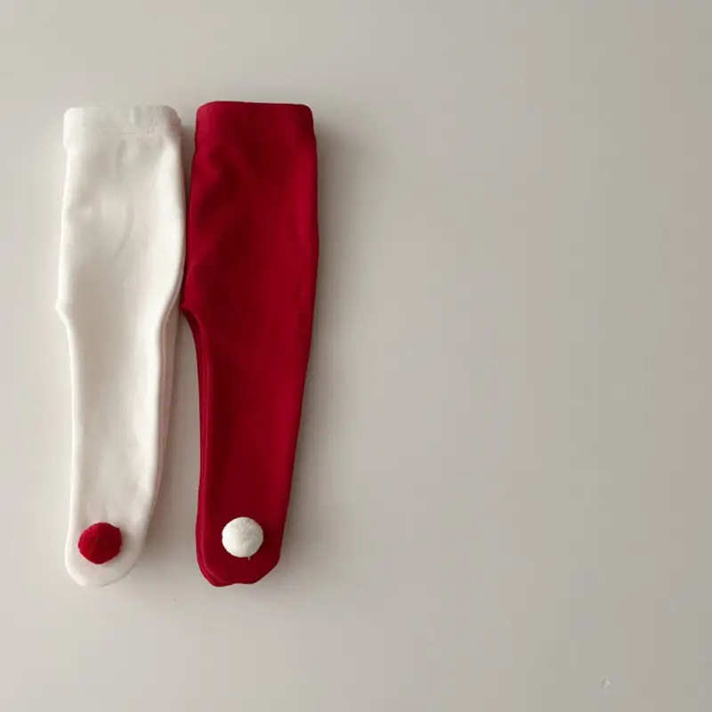 Red Korean-style Velvet Christmas Baby Suit for Boys Girls