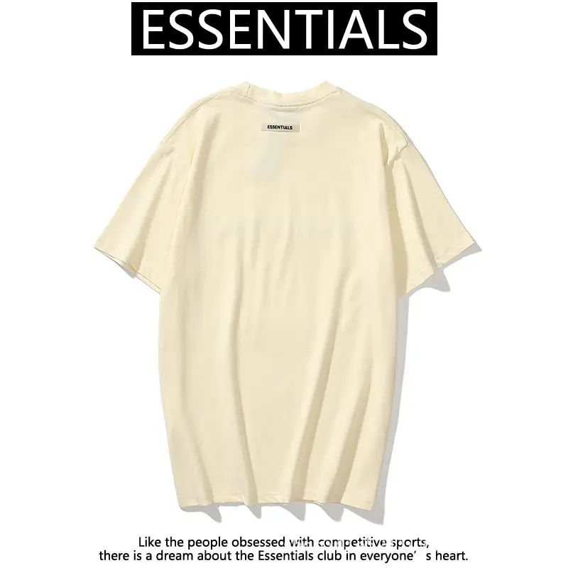 Essential FOG Short Sleeve T-Shirt Cream — feature 11