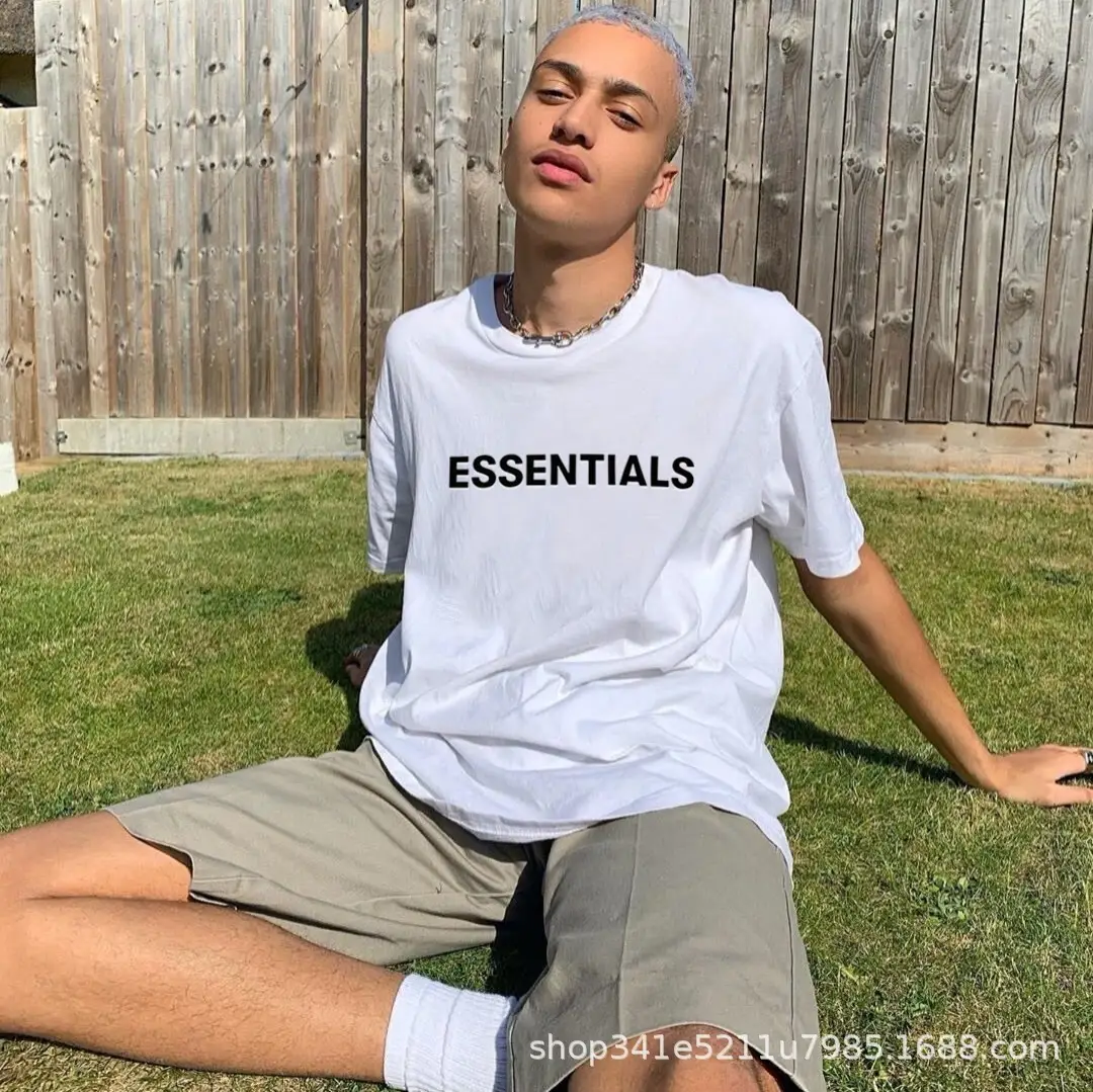 Essential FOG Short Sleeve T-Shirt Cream — feature 28
