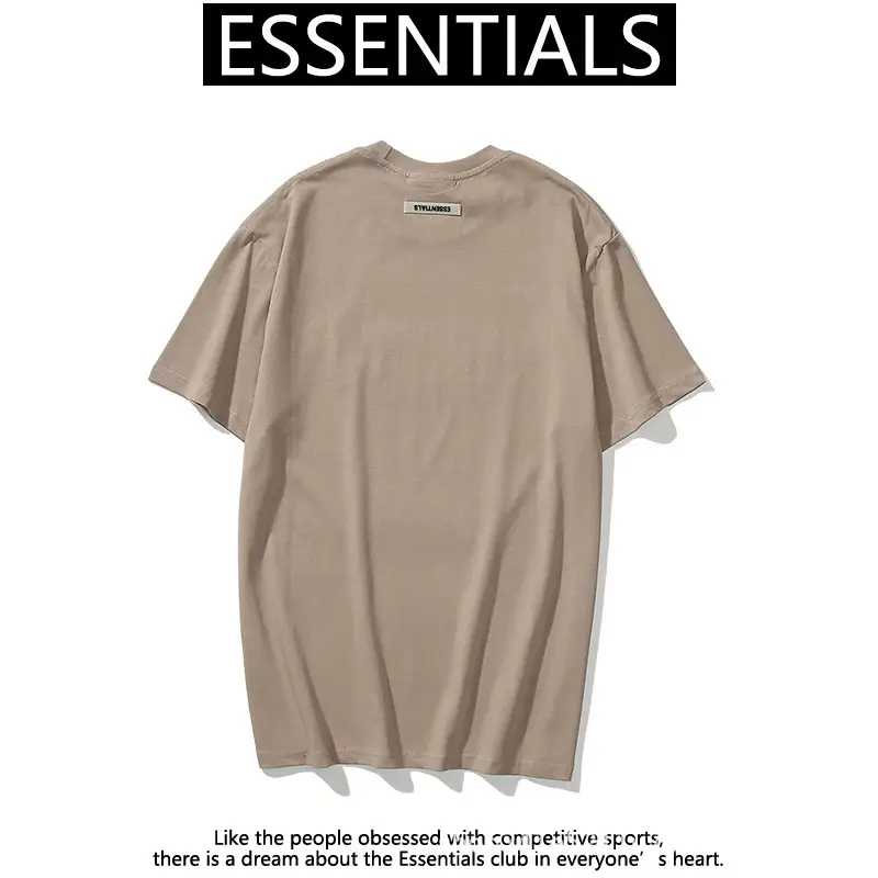 Essential FOG Short Sleeve T-Shirt Cream — feature 7