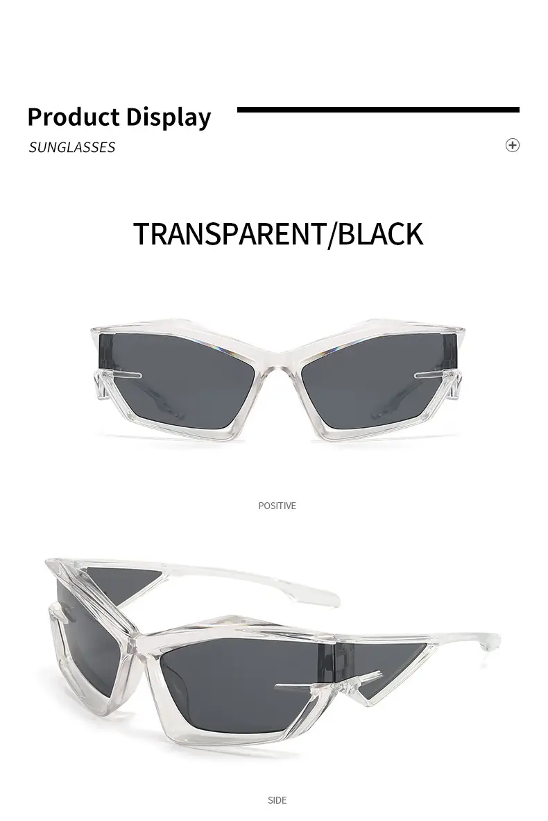 Pink Futuristic Sunglasses for Men Women Cross-Border — feature 10