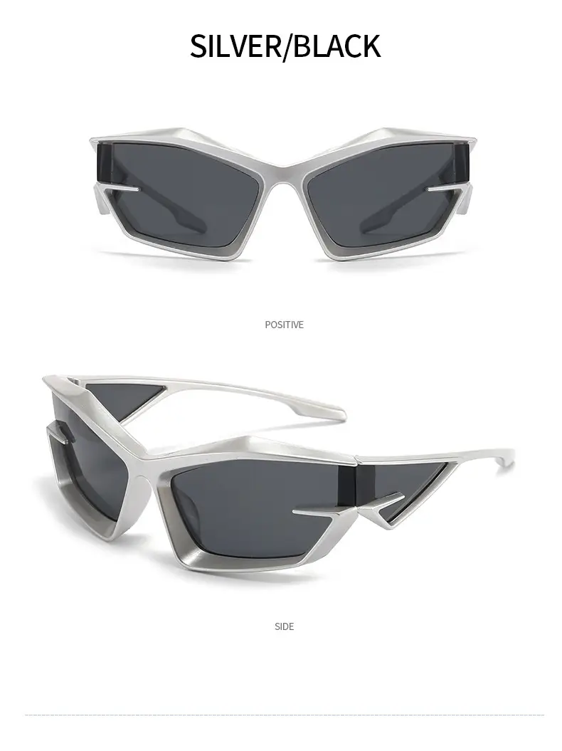Pink Futuristic Sunglasses for Men Women Cross-Border — feature 12
