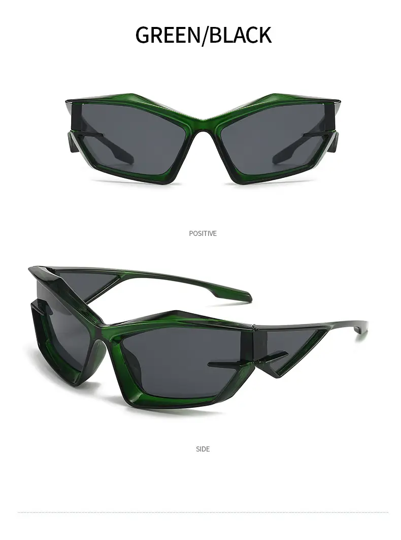 Pink Futuristic Sunglasses for Men Women Cross-Border — feature 14