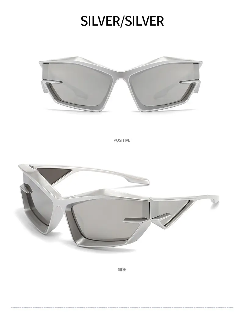 Pink Futuristic Sunglasses for Men Women Cross-Border — feature 16