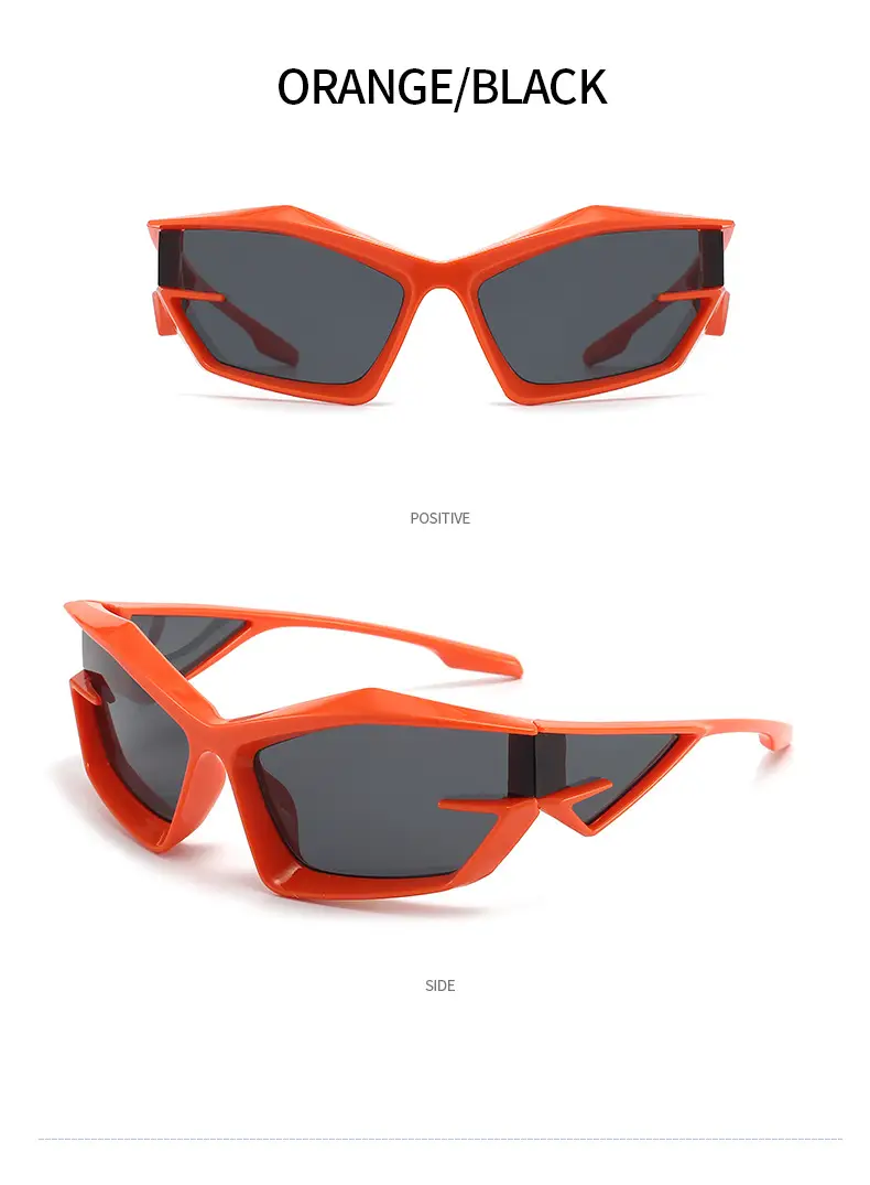 Pink Futuristic Sunglasses for Men Women Cross-Border — feature 19