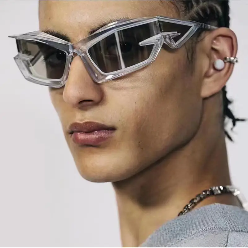 Pink Futuristic Sunglasses for Men Women Cross-Border — feature 2