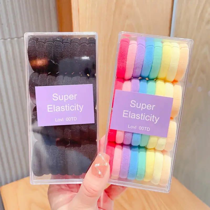 Children's Rainbow Rubber Hair Bands 4cm — feature 29