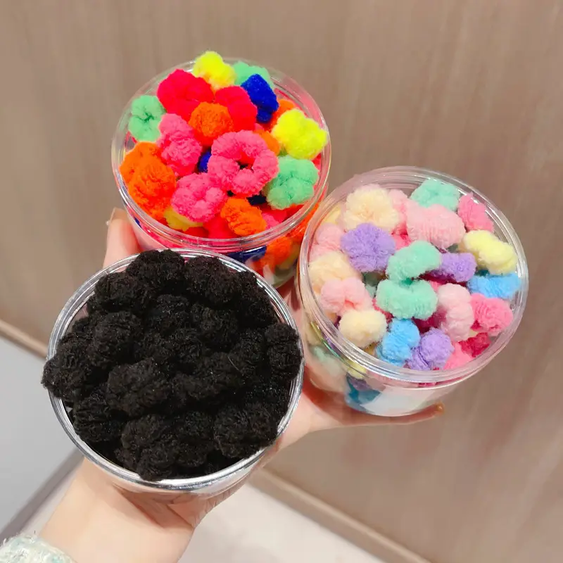 Children's Rainbow Rubber Hair Bands 4cm — feature 31