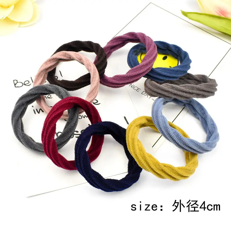 Children's Rainbow Rubber Hair Bands 4cm - Image 12
