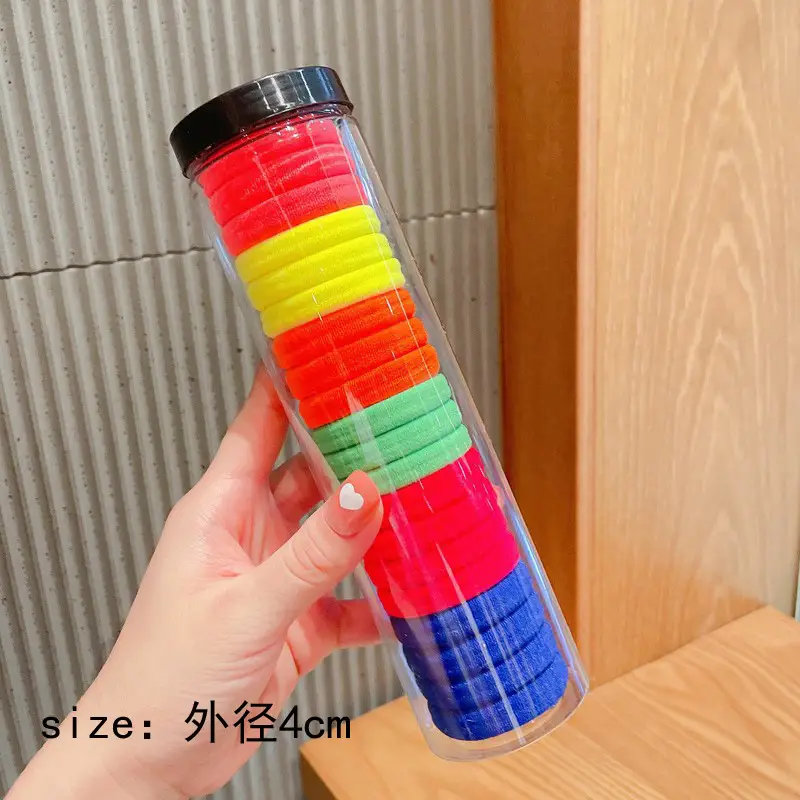 Children's Rainbow Rubber Hair Bands 4cm - Image 15