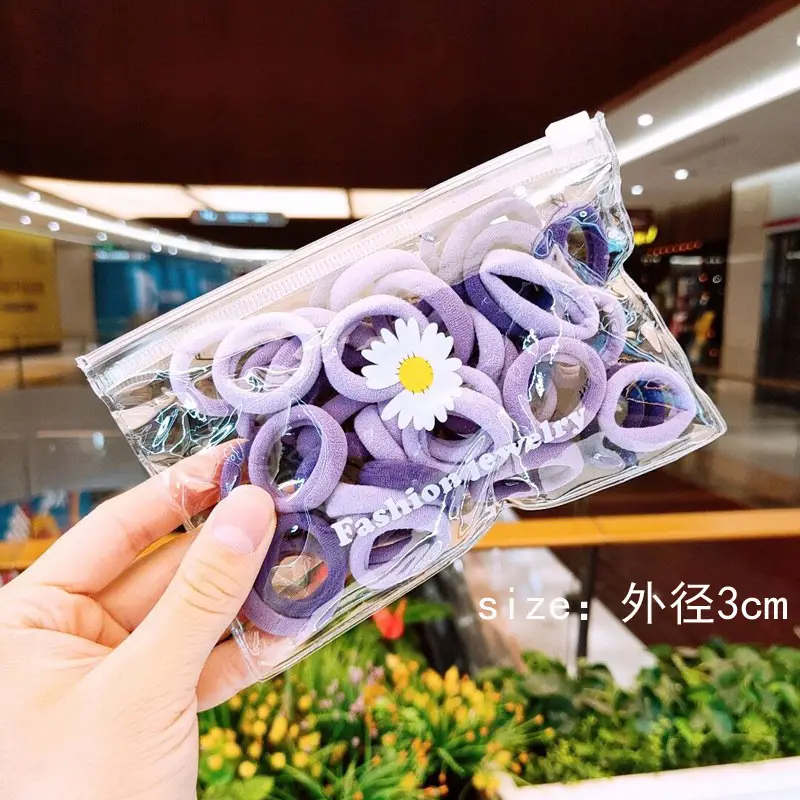 Children's Rainbow Rubber Hair Bands 4cm - Image 26