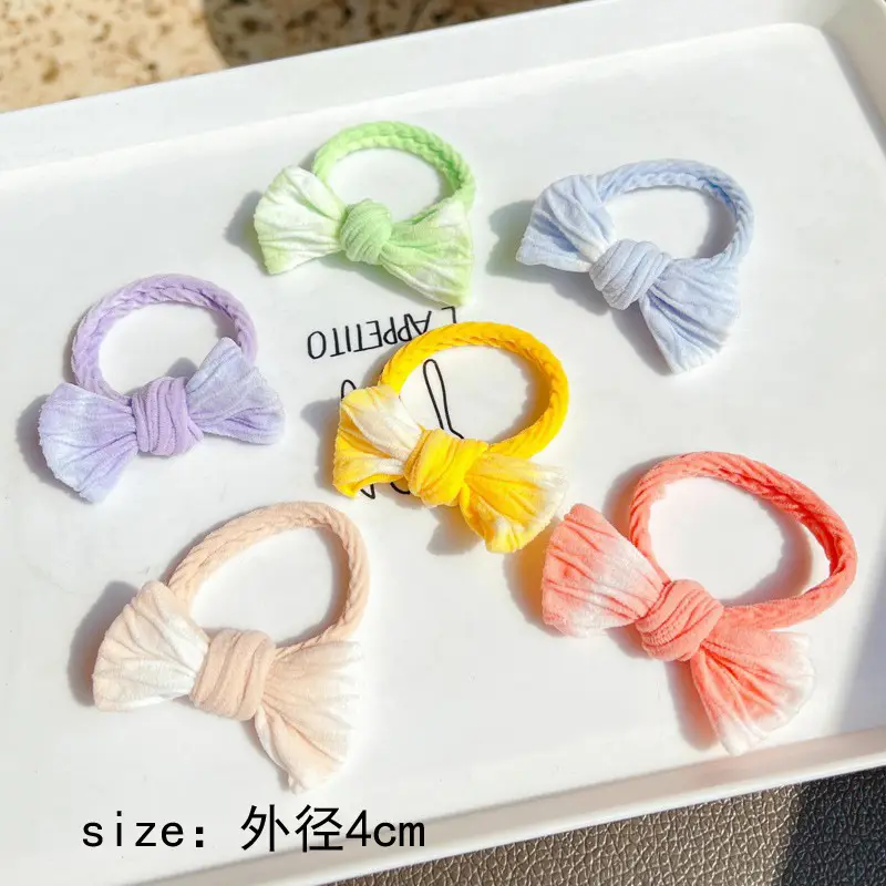 Children's Rainbow Rubber Hair Bands 4cm - Image 31
