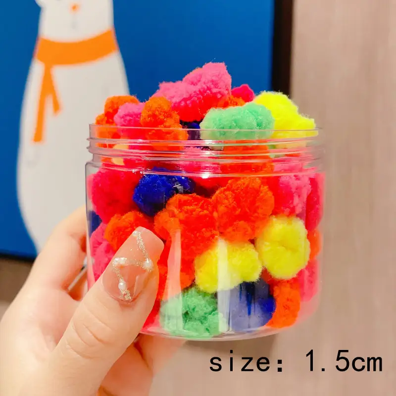 Children's Rainbow Rubber Hair Bands 4cm - Image 5