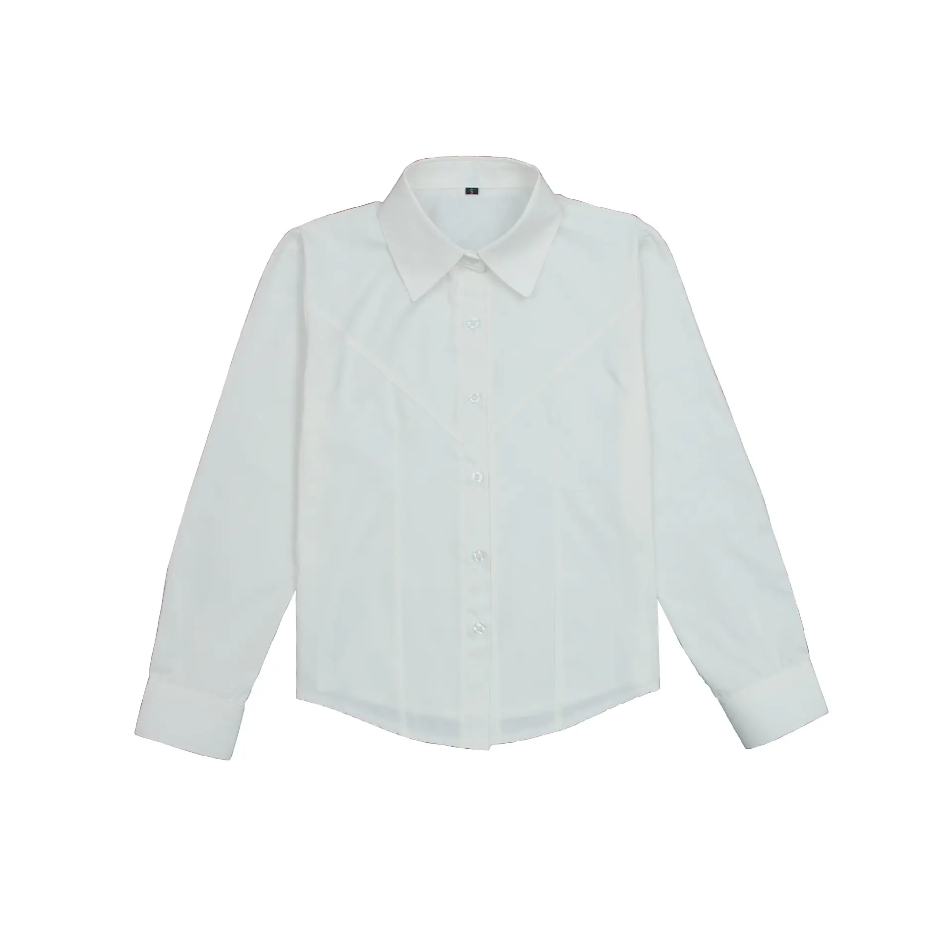 2022 Hot Girl Women's White Cotton School Skirt Set - Image 7