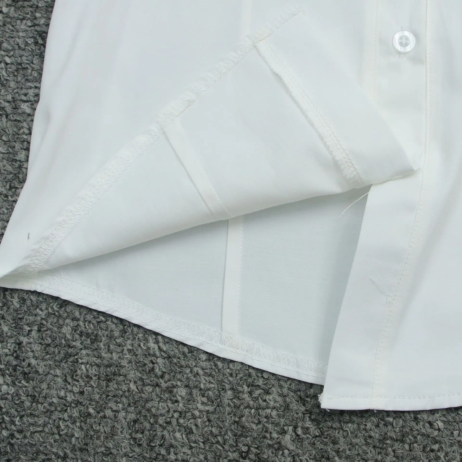 2022 Hot Girl Women's White Cotton School Skirt Set — feature 8