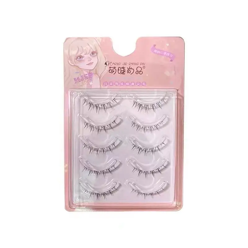 Cute Claw Shangpin Cartoon Eyelashes Transparent Stems