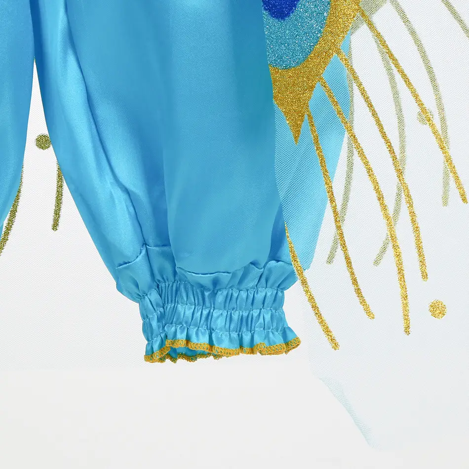 Jasmine Sequin Necklace Set Gold Plated Two-Piece — feature 14