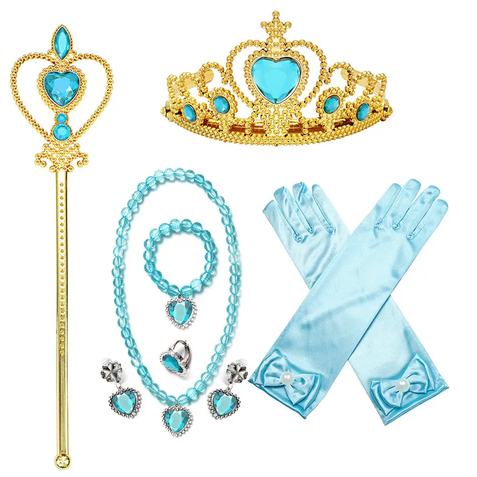 Jasmine Sequin Necklace Set Gold Plated Two-Piece - Image 6