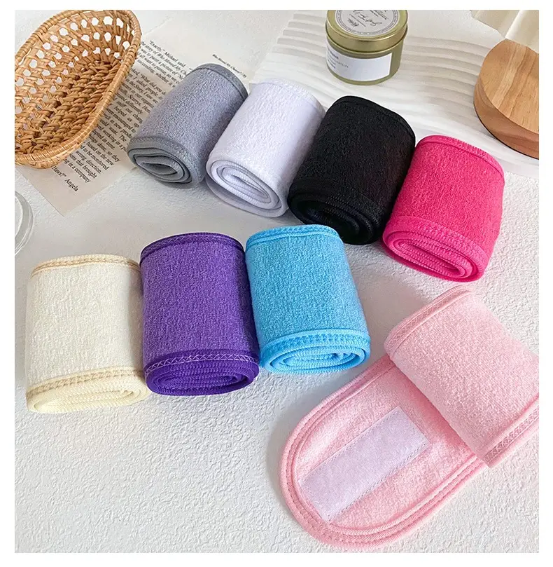 European & American Ultra-Fine Fiber Velcro Headband for Women — feature 11