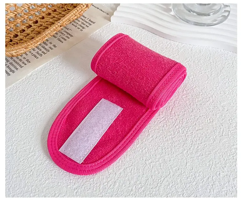 European & American Ultra-Fine Fiber Velcro Headband for Women — feature 19