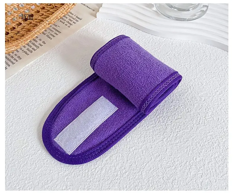 European & American Ultra-Fine Fiber Velcro Headband for Women — feature 20