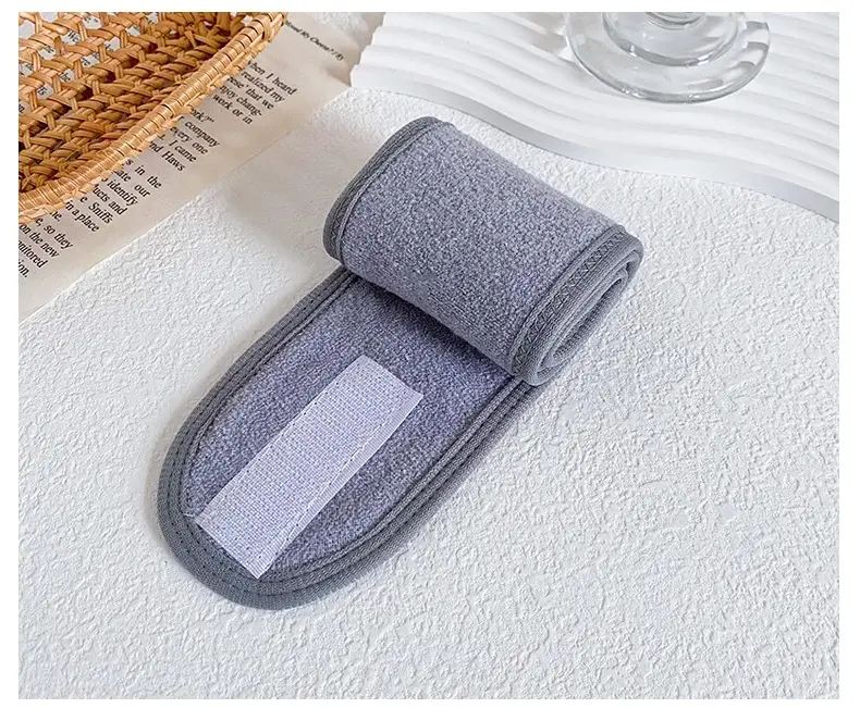 European & American Ultra-Fine Fiber Velcro Headband for Women — feature 21