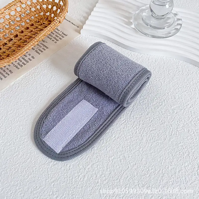 European & American Ultra-Fine Fiber Velcro Headband for Women