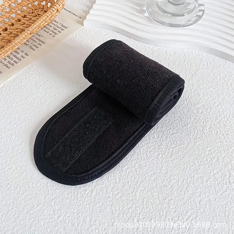European & American Ultra-Fine Fiber Velcro Headband for Women