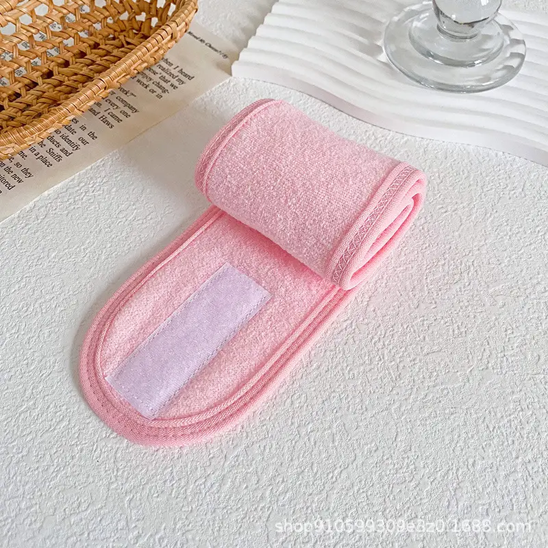 European & American Ultra-Fine Fiber Velcro Headband for Women
