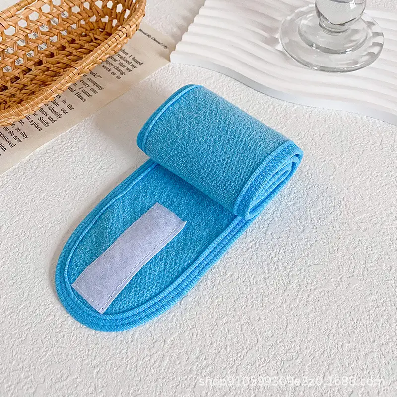 European & American Ultra-Fine Fiber Velcro Headband for Women
