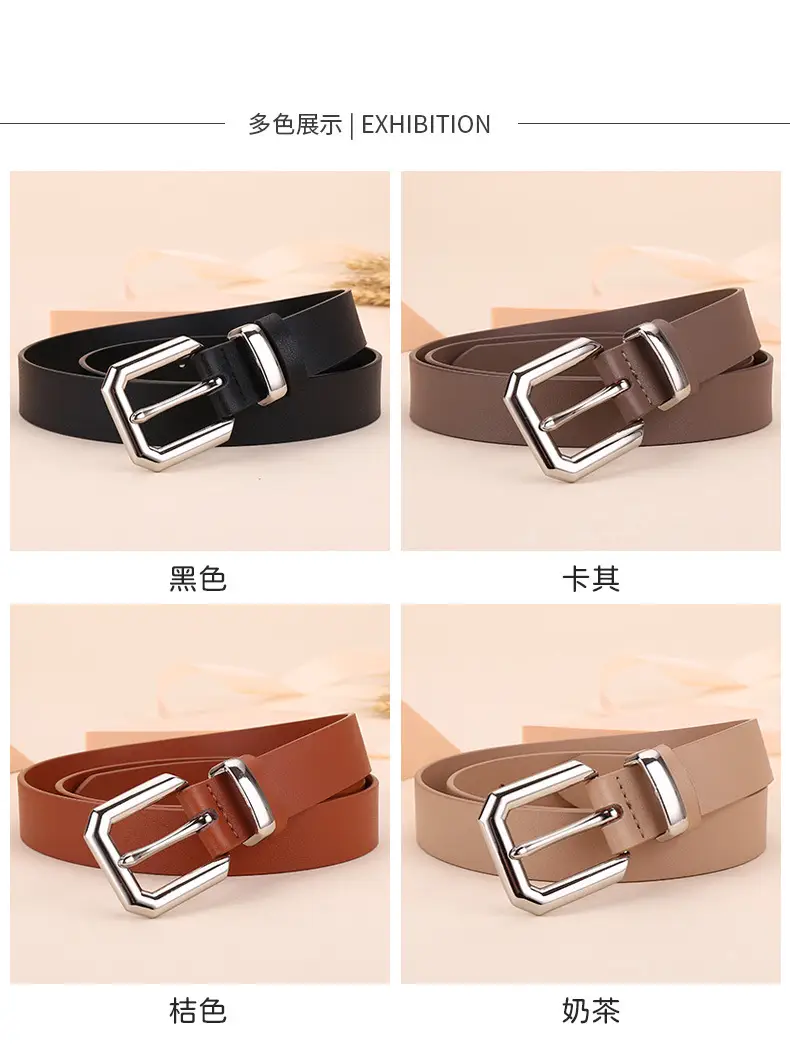Women White Button Down Shirt with Black Embroidered Belt — feature 11