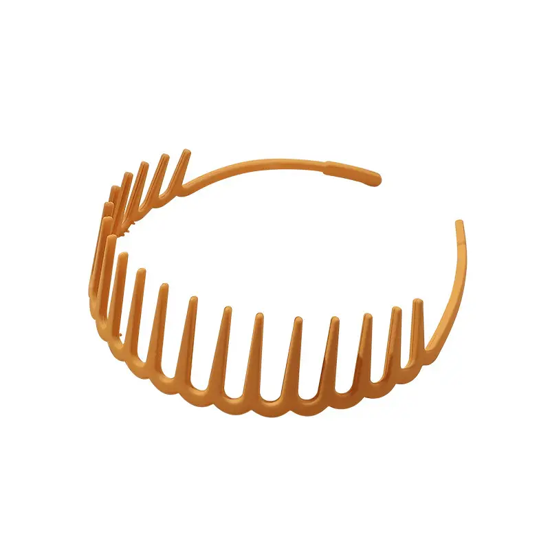 Korean Colorful Anti-Slip Hair Clip Headband