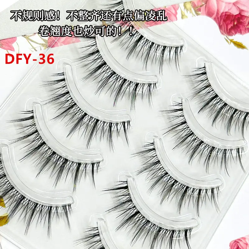 Transparent Fairy Slim False Eyelashes 5 Pair - Image 5