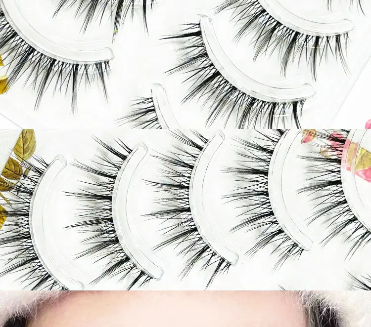 Transparent Fairy Slim False Eyelashes 5 Pair — feature 18