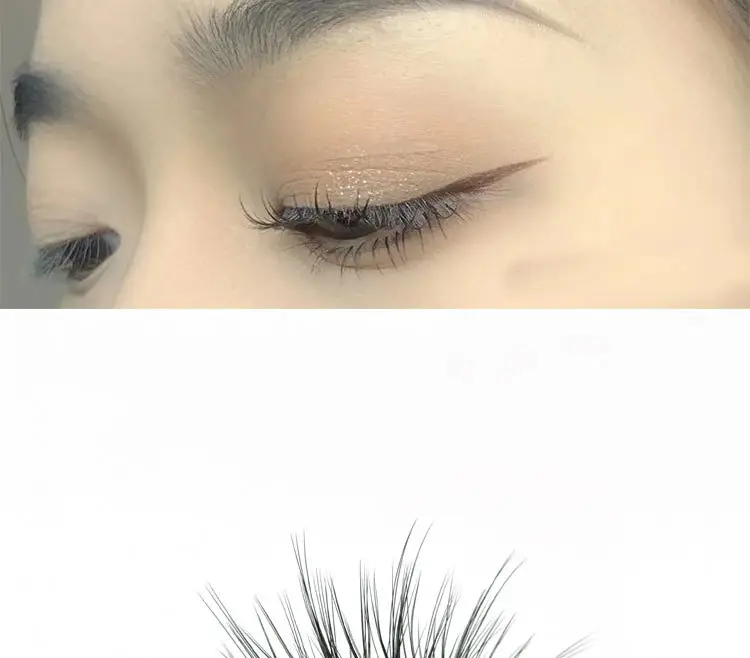 Transparent Fairy Slim False Eyelashes 5 Pair — feature 9