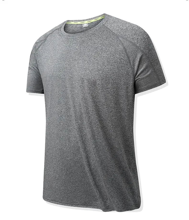 Men Grey Cationic T-Shirt Sweat Wicking Quick Dry — feature 11