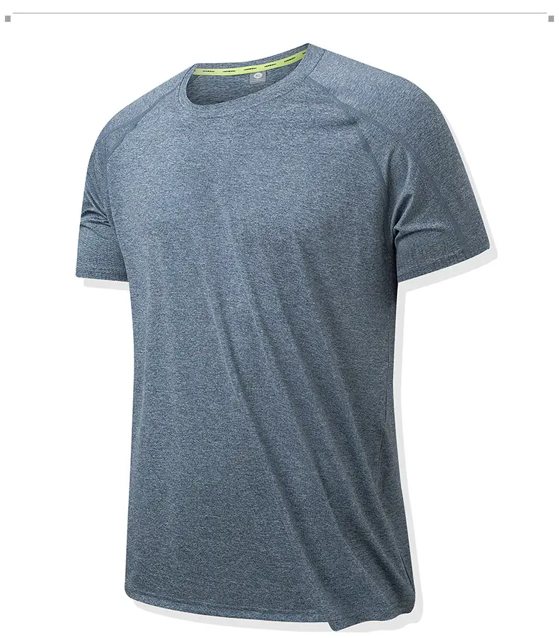 Men Grey Cationic T-Shirt Sweat Wicking Quick Dry — feature 13