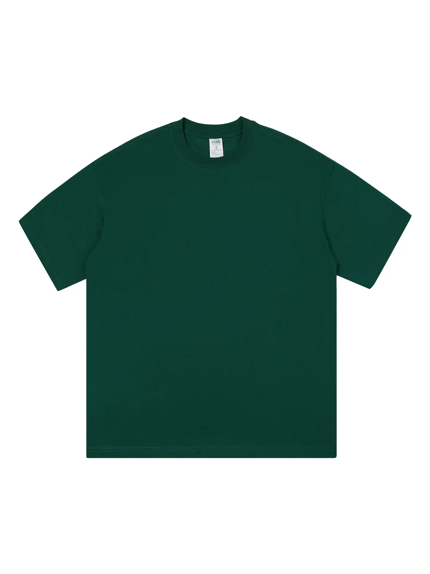 220g Xinjiang Cotton Heavy T-Shirt Men Women - Image 12